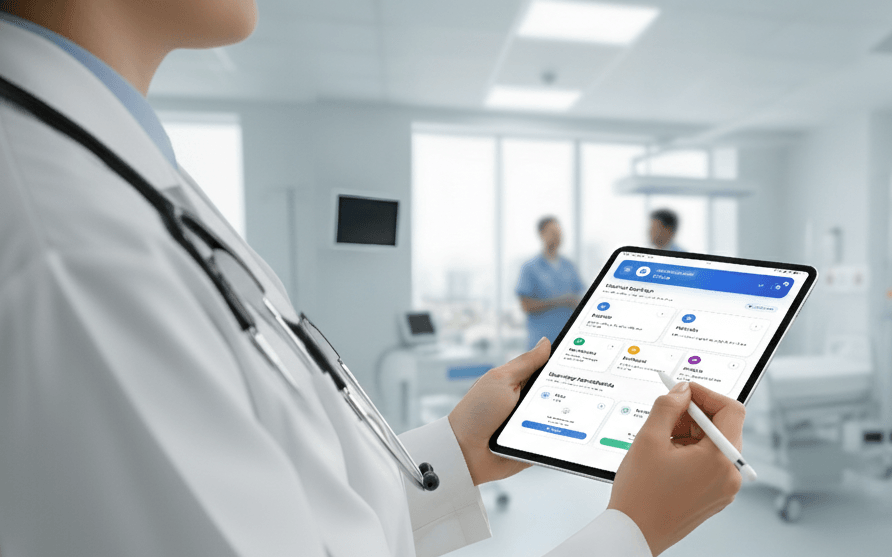 T3Care Analytics Dashboard Interface